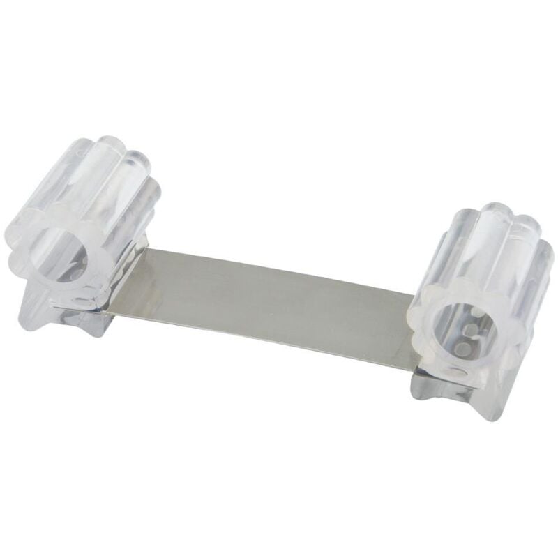 foto del prodotto fermaporta in gomma trasparente 13 cm.