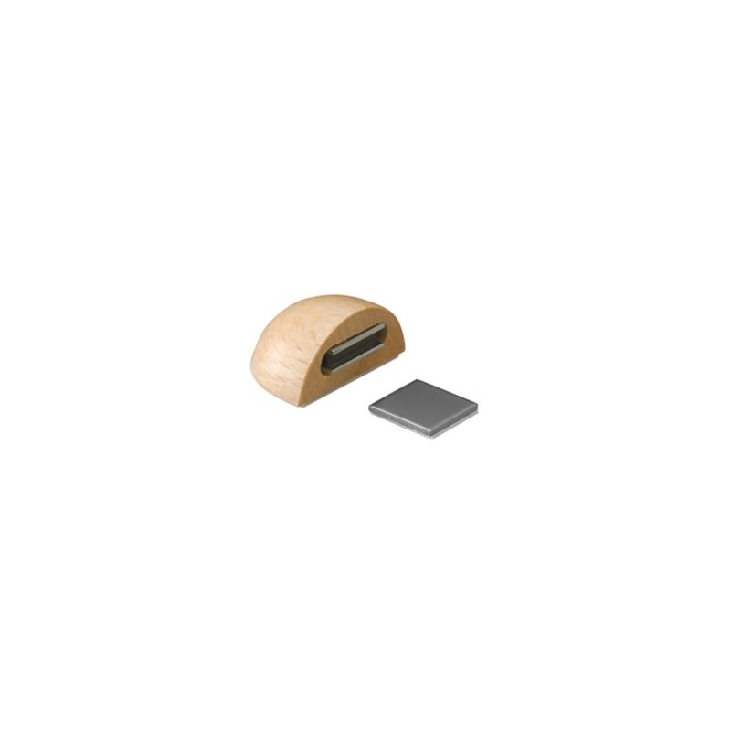 foto del prodotto fermaporta in legno di faggio magnetico 2036 8a inofix