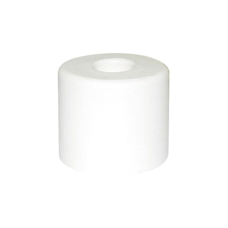 foto del prodotto fermaporta maxigum in gomma bianca avl senza vite 30 h.25 mm bb43025