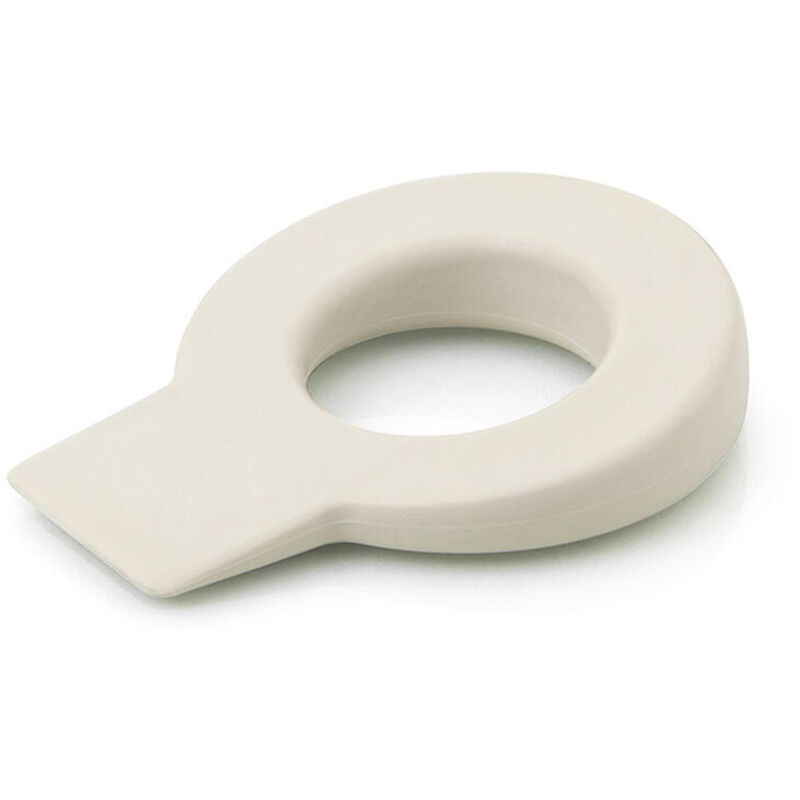 foto del prodotto fermaporta rei lock 660 cuneo beige plastica 6,4 x 8,2 x 1,5 cm 