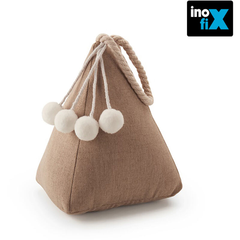 foto del prodotto fermaporta tessile 1kg sacchetto beige. inofix