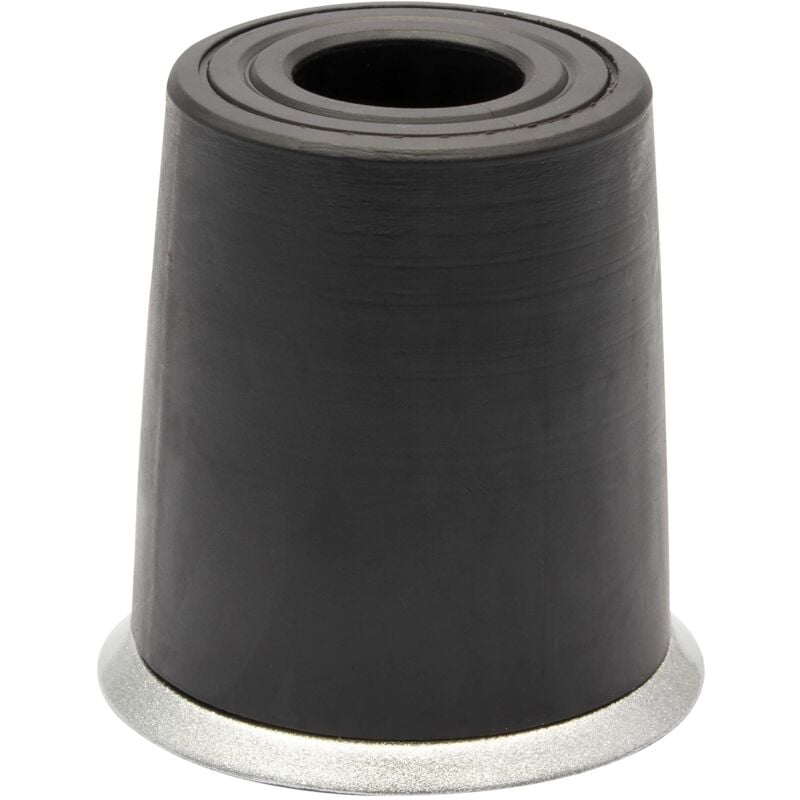 foto del prodotto fermaporta vulkano midi diametro 36 x 35 mm i fermaporta a pavimento muro da avvitare i fermaporta in gomma piena con base in zinco pressofuso