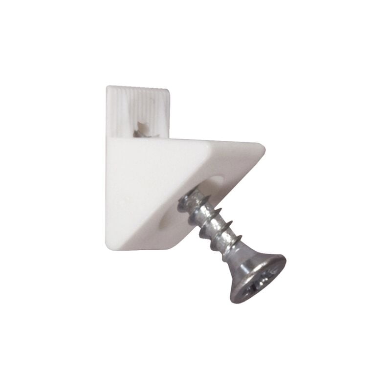 foto del prodotto fermaschiena con vite bianco 12 pz.