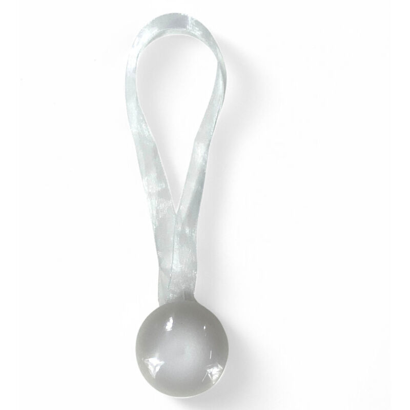 foto del prodotto fermatenda magnetico bianco 'modern' - 1 pezzo, design elegante, super potente