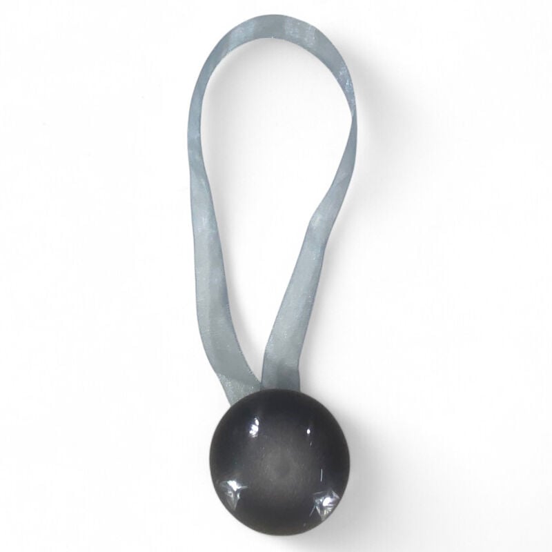foto del prodotto fermatenda magnetico grigio modern 1 pezzo, design elegante, super potente