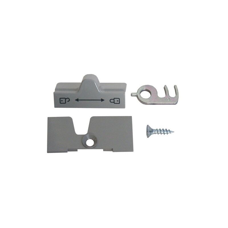 foto del prodotto fermeture de porte complet gris pour refrigerateur dometic