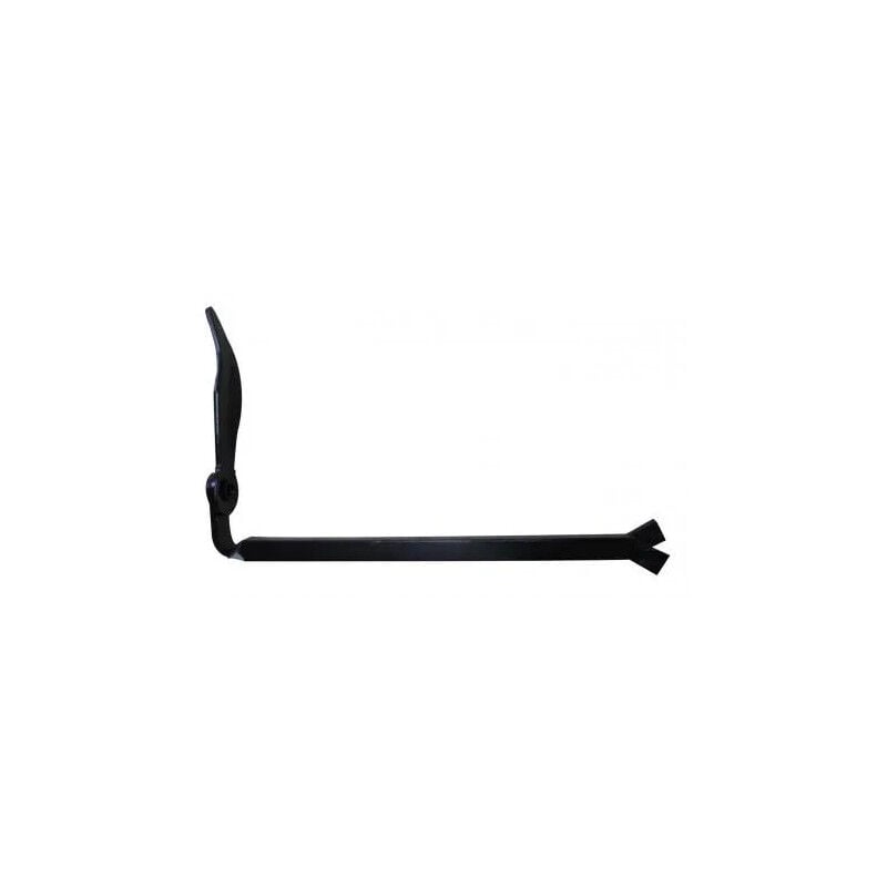 foto del prodotto fermo dell otturatore, nero, da incassare, lunghezza 130 mm, 2 pezzi