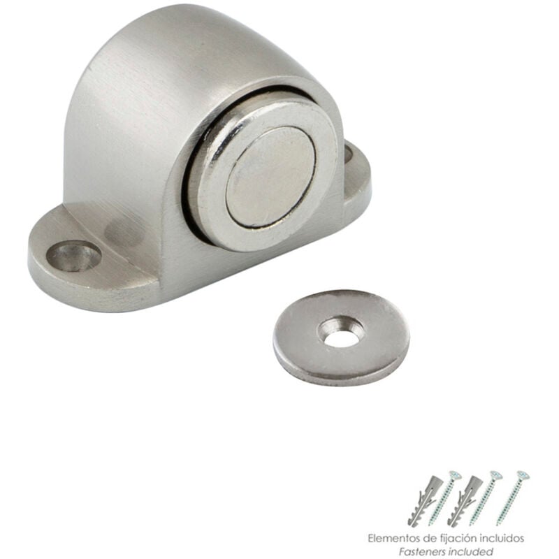 foto del prodotto fermo magnetico fermaporta in acciaio inossidabile extra forte.