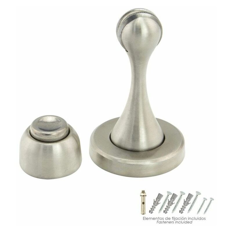 foto del prodotto fermo magnetico fermaporta in acciaio inossidabile extra forte per pareti e pavimenti