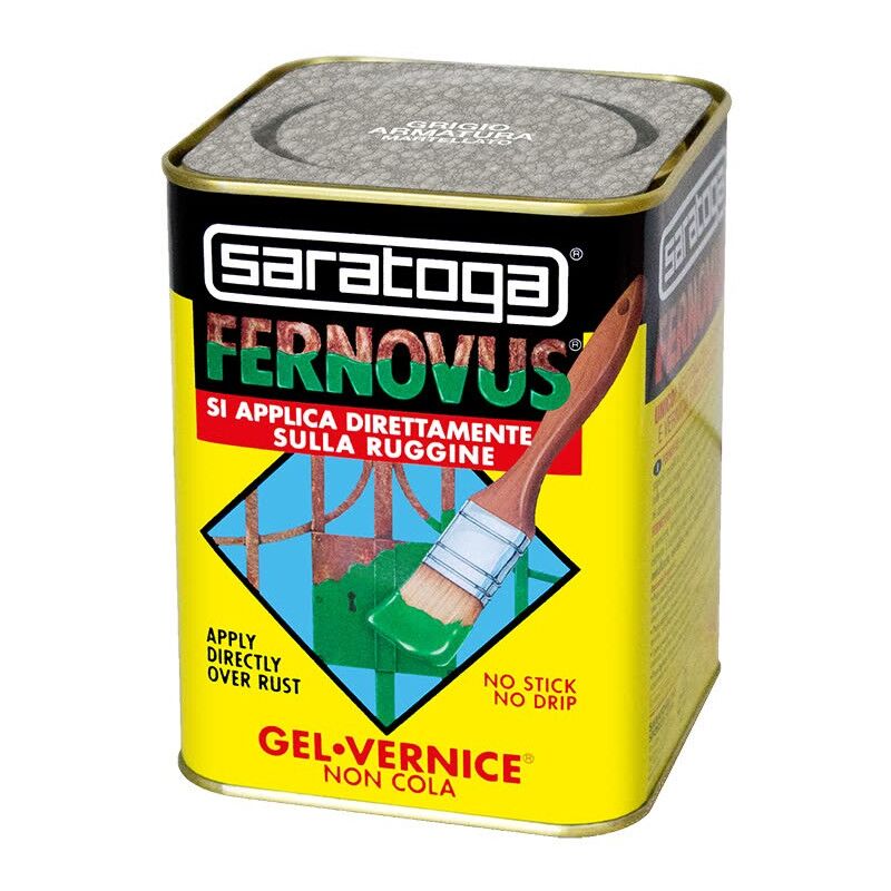 foto del prodotto fernovus martellato color grigio armatura da 750 ml