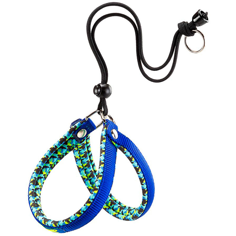 foto del prodotto ferplast agila fantasy 2 3 pettorina ergonomica per cani con morbida imbottitura e chiusura con laccetto.. variante 2 misure a b 32 50 cm 15 mm