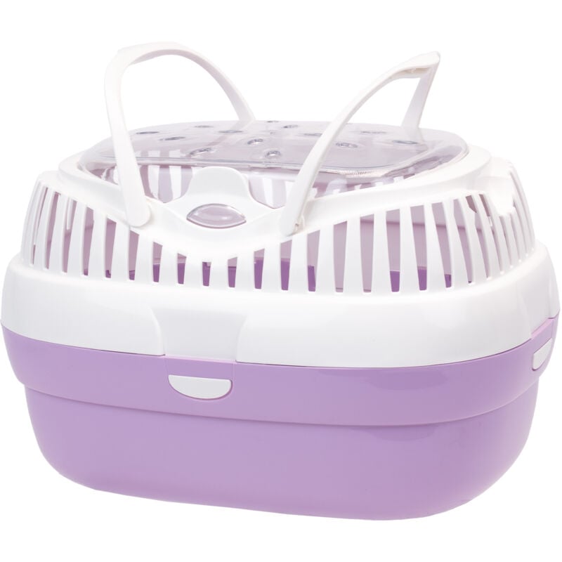 foto del prodotto ferplast aladino large trasportino per roditori di grandi dimensioni. variante large misure 36 x 26 x h 23 cm lilla