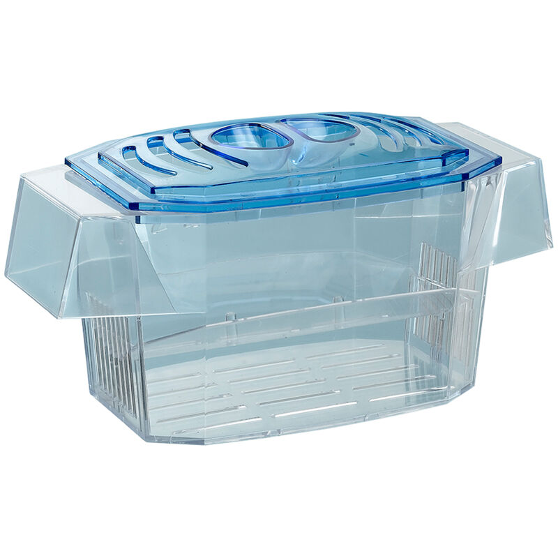 foto del prodotto ferplast blu 9030 vasca in plastica multifunzionale per pesci. variante blu 9030 misure 20.5 x 9.5 x h 10 cm 