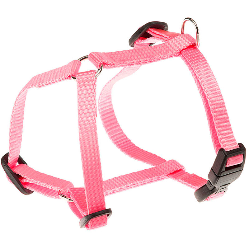 foto del prodotto ferplast champion p pettorina in nylon per cani. vari colori, varie misure.. variante extra small misure a 22 28 cm b 25 38 cm 10 mm rosa