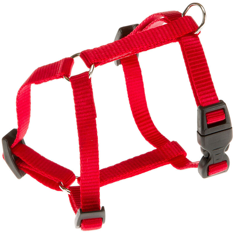 foto del prodotto ferplast champion p pettorina in nylon per cani. vari colori, varie misure.. variante extra small misure a 22 28 cm b 25 38 cm 10 mm rosso