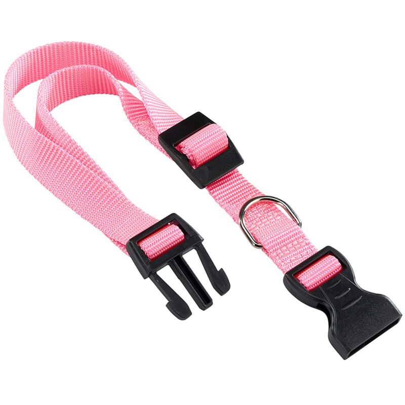 foto del prodotto ferplast club c collare in nylon per cani, in varie misure e colori. variante c20 56 misure rosa