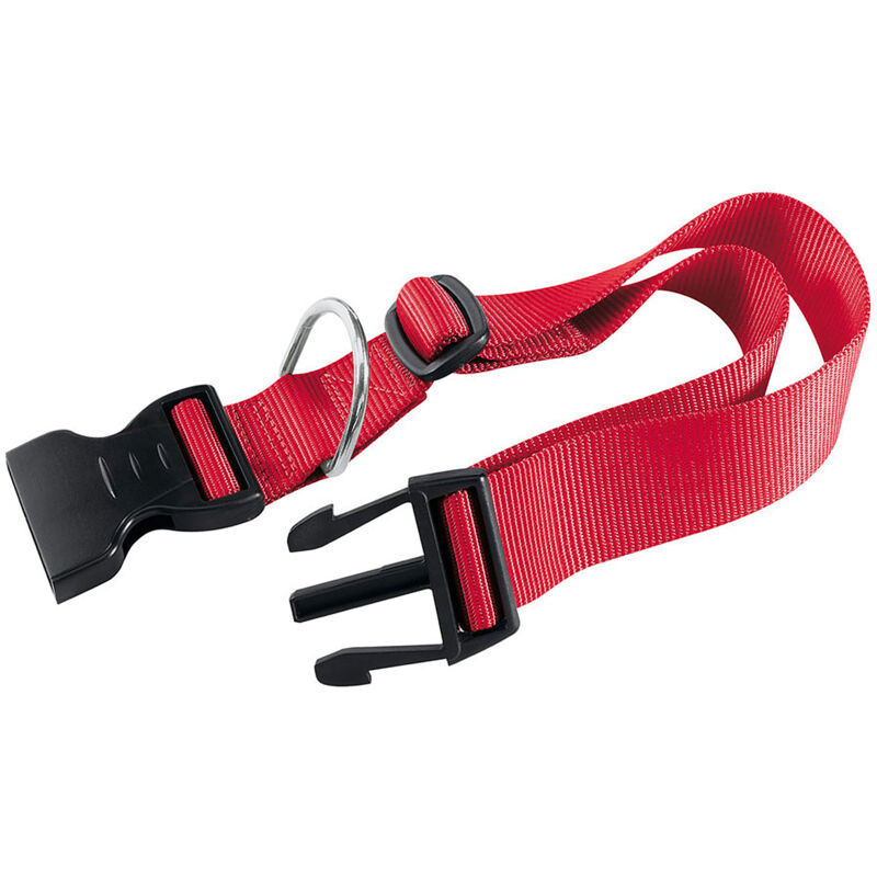 foto del prodotto ferplast club c collare in nylon per cani, in varie misure e colori. variante c20 56 misure rosso
