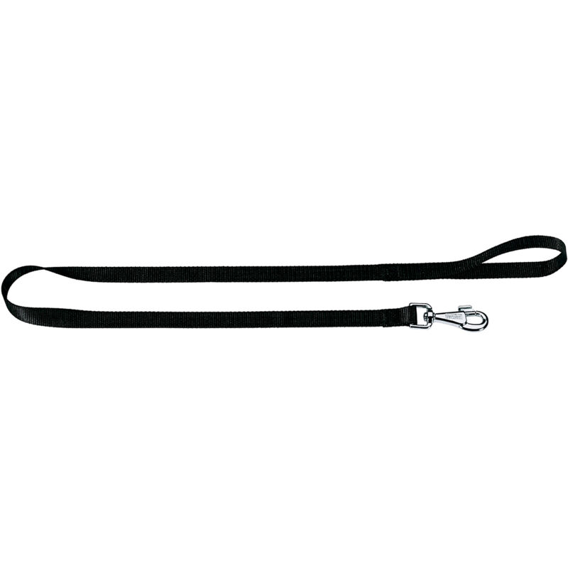 foto del prodotto ferplast club g guinzaglio in nylon per cani, in varie misure e colori. variante g15 120 misure 15 mm x l 120 cm nero