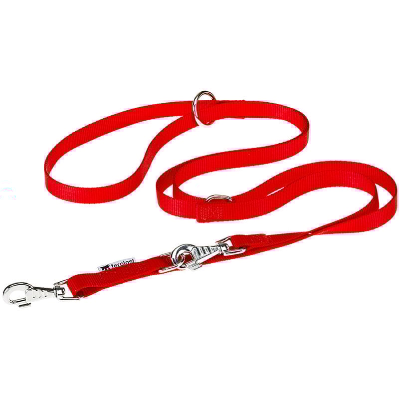 immagine 0 del prodotto ferplast club ga guinzaglio regolabile in nylon per l addestramento di cani in vari colori e misure. variante ga15 200 misure 15 mm x l 200 cm