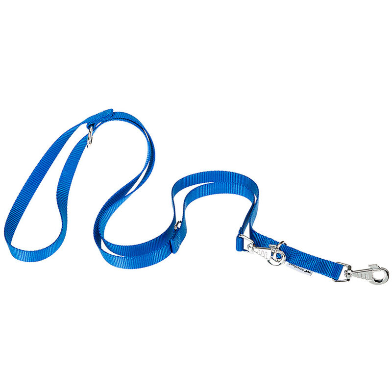 foto del prodotto ferplast club ga guinzaglio regolabile in nylon per l addestramento di cani in vari colori e misure. variante ga15 200 misure 15 mm x l 200 cm