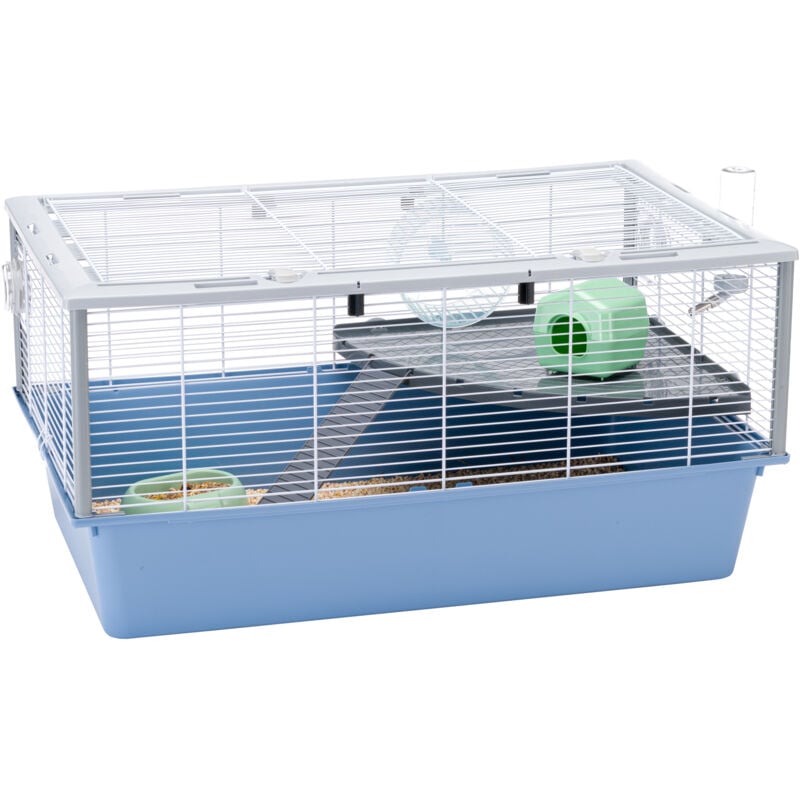 foto del prodotto ferplast criceti 15 gabbia per roditori criceti 80 adatta a criceti, design italiano, accessori inclusi . variante criceti 80 misure 78 x 48 x