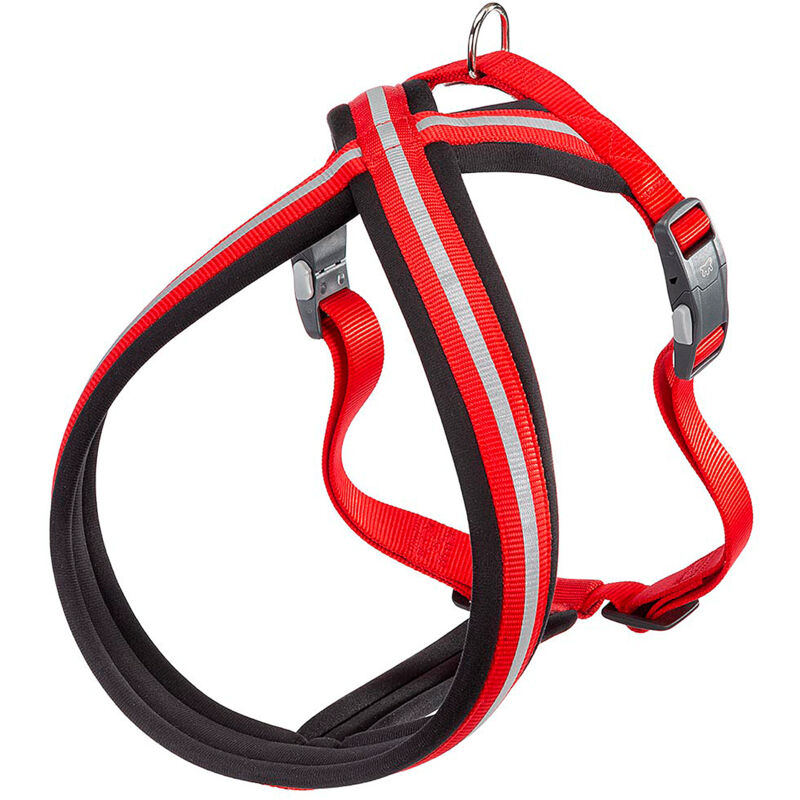 foto del prodotto ferplast daytona cross p pettorina riflettente per cani con fibbia magnetica. in vari colori e misure. . variante l misure b 70 96 cm 25 mm
