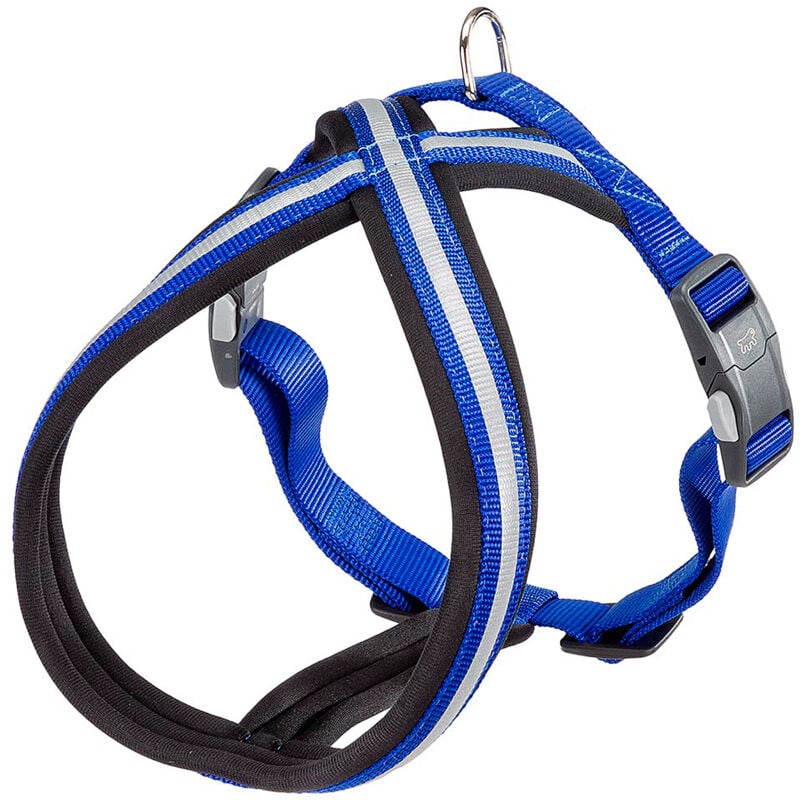 foto del prodotto ferplast daytona cross p pettorina riflettente per cani con fibbia magnetica. in vari colori e misure. . variante m l misure b 63 88 cm 20 mm
