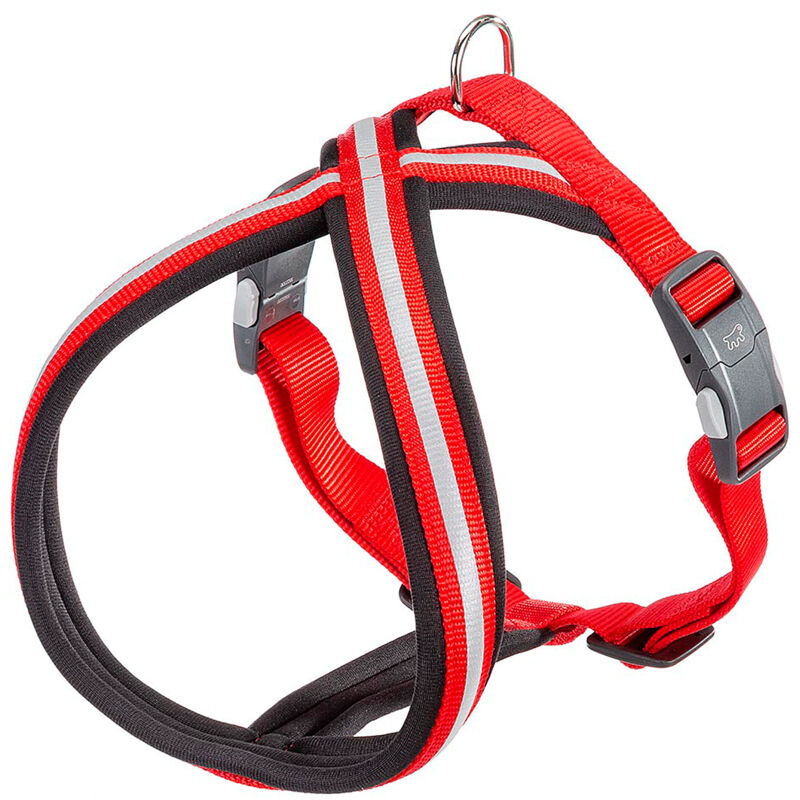 foto del prodotto ferplast daytona cross p pettorina riflettente per cani con fibbia magnetica. in vari colori e misure. . variante s m misure b 54 70 cm 20 mm