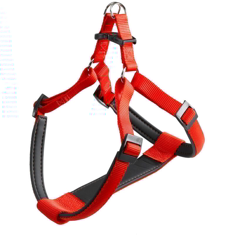 foto del prodotto ferplast daytona p pettorina in nylon con soffice imbottitura. in vari colori e misure. variante medium misure a 51 55 cm b 53 61 cm 15 mm