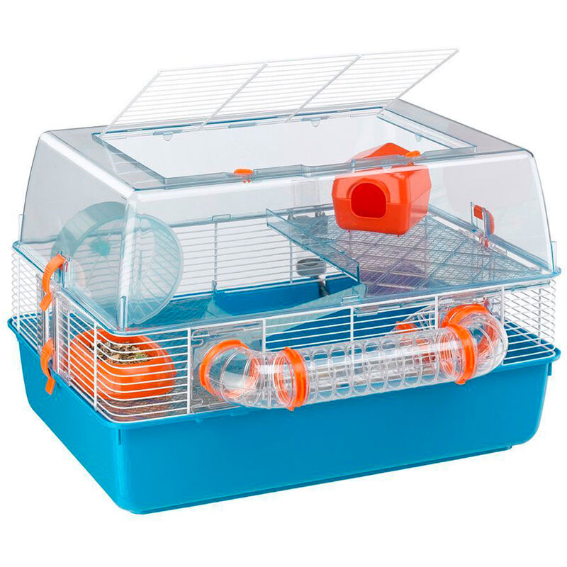 foto del prodotto ferplast duna fun gabbia per roditori duna fun adatta a criceti, topolini, design italiano, accessori inclusi. . variante duna fun misure 55 x