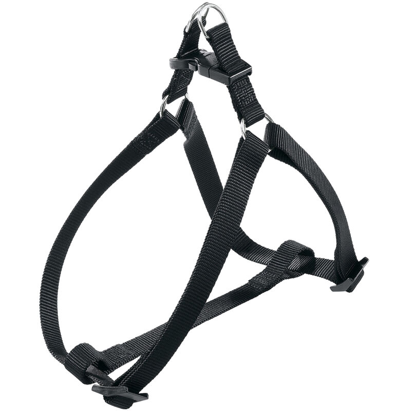 foto del prodotto ferplast easy p pettorina in nylon per cani, disponibile in tanti colori e misure. variante large misure a b 54 78 cm 20 mm nero