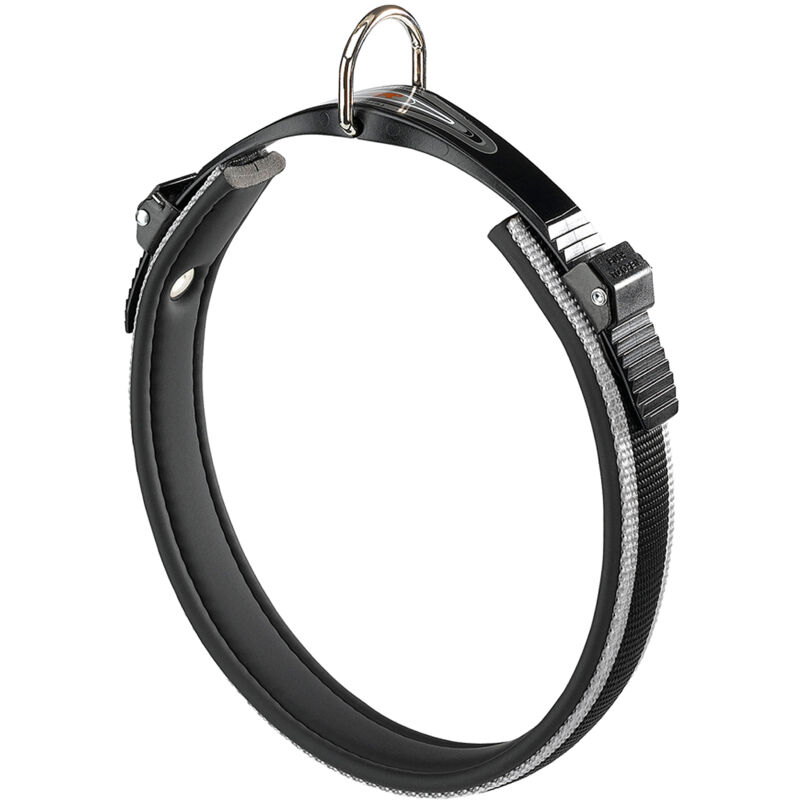 foto del prodotto ferplast ergocomfort c collare ergonomico con microregolazione vari colori e misure. variante c15 33 misure a 25 33 cm b 15 mm argento