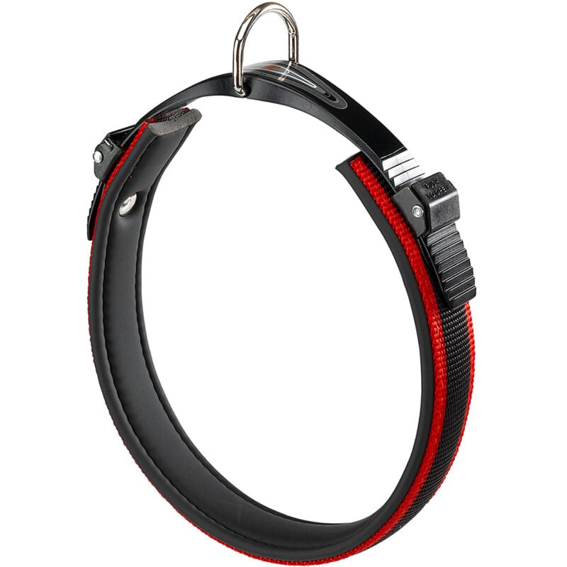 foto del prodotto ferplast ergocomfort c collare ergonomico con microregolazione vari colori e misure. variante c25 51 misure a 43 51 cm b 25 mm rosso