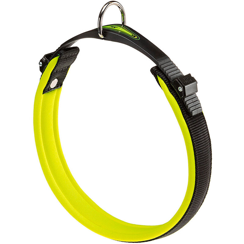foto del prodotto ferplast ergofluo c collare per cani con morbida imbottitura e chiusura con microregolazione.. variante c25 51 misure a 43 51 cm b 25 mm