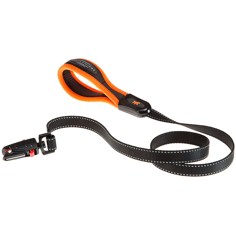 foto del prodotto ferplast ergofluo matic g guinzaglio per cani con innovativo moschettone automatico e maniglia imbottita. varie misure e colori.. variante g20 120