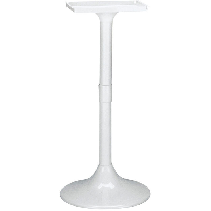 foto del prodotto ferplast f 59 supporto in plastica per gabbie gaia sun, luna 2, pagoda, rekord 2 e rosa.. variante misure h 78 cm bianco