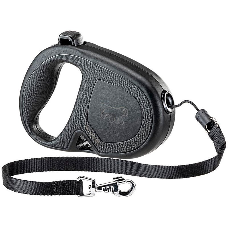 foto del prodotto ferplast flippy one cord guinzaglio allungabile con cordino estensibile per cani. varie misure e colori disponibili.. variante m misure 16 x 3.4