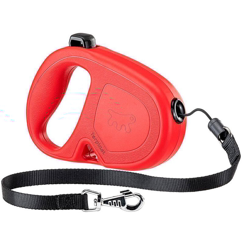 foto del prodotto ferplast flippy one cord guinzaglio allungabile con cordino estensibile per cani. varie misure e colori disponibili.. variante m misure 16 x 3.4