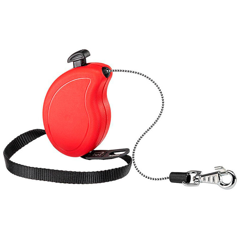 foto del prodotto ferplast flippy one cord guinzaglio allungabile con cordino estensibile per cani. varie misure e colori disponibili.. variante misure 9.2 x 2.7 x