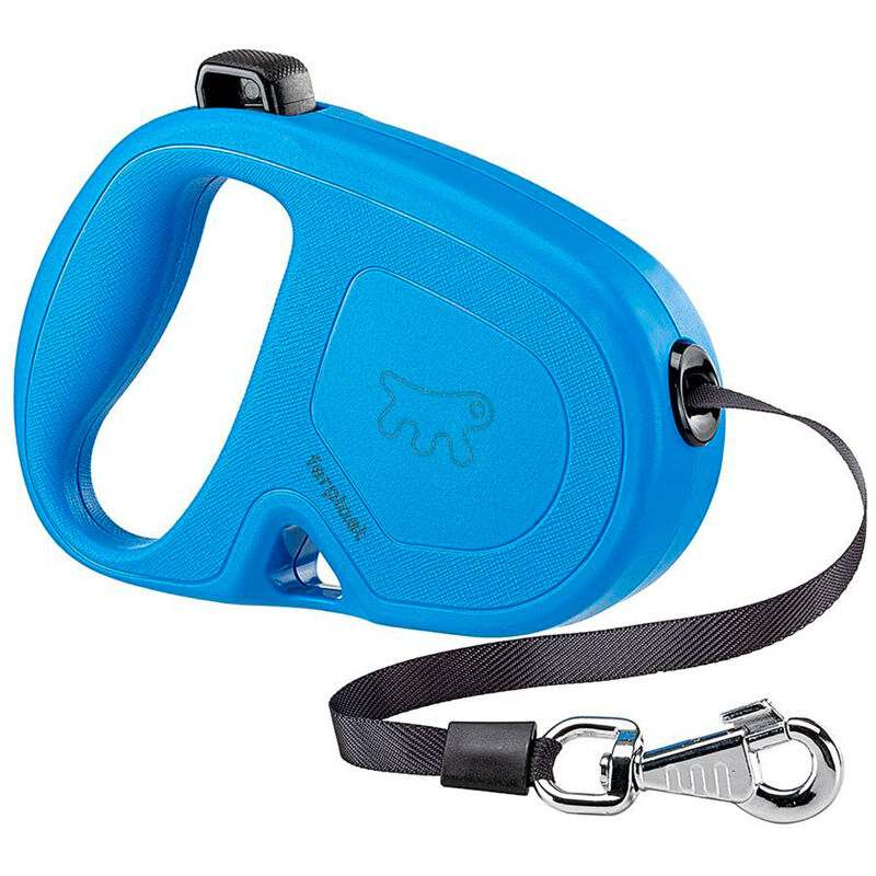 foto del prodotto ferplast flippy one tape guinzaglio allungabile con fettuccia estensibile per cani. varie misure e colori.. variante l misure 17.6 x 3.6 x h