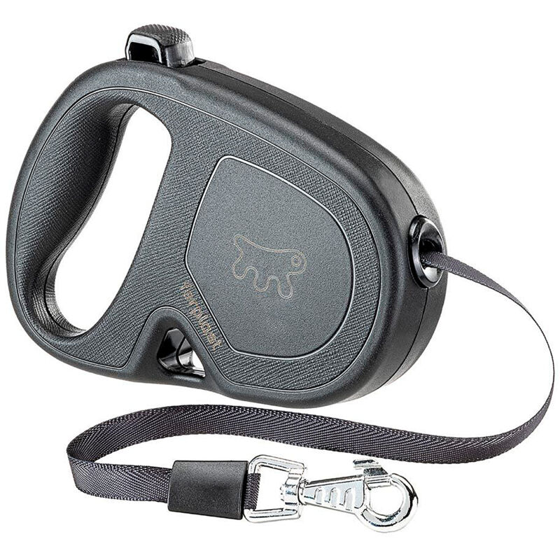 foto del prodotto ferplast flippy one tape guinzaglio allungabile con fettuccia estensibile per cani. varie misure e colori.. variante s misure 14.7 x 3 x h 10 cm