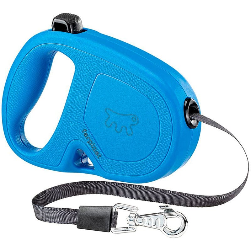 foto del prodotto ferplast flippy one tape guinzaglio allungabile con fettuccia estensibile per cani. varie misure e colori.. variante s misure 14.7 x 3 x h 10 cm