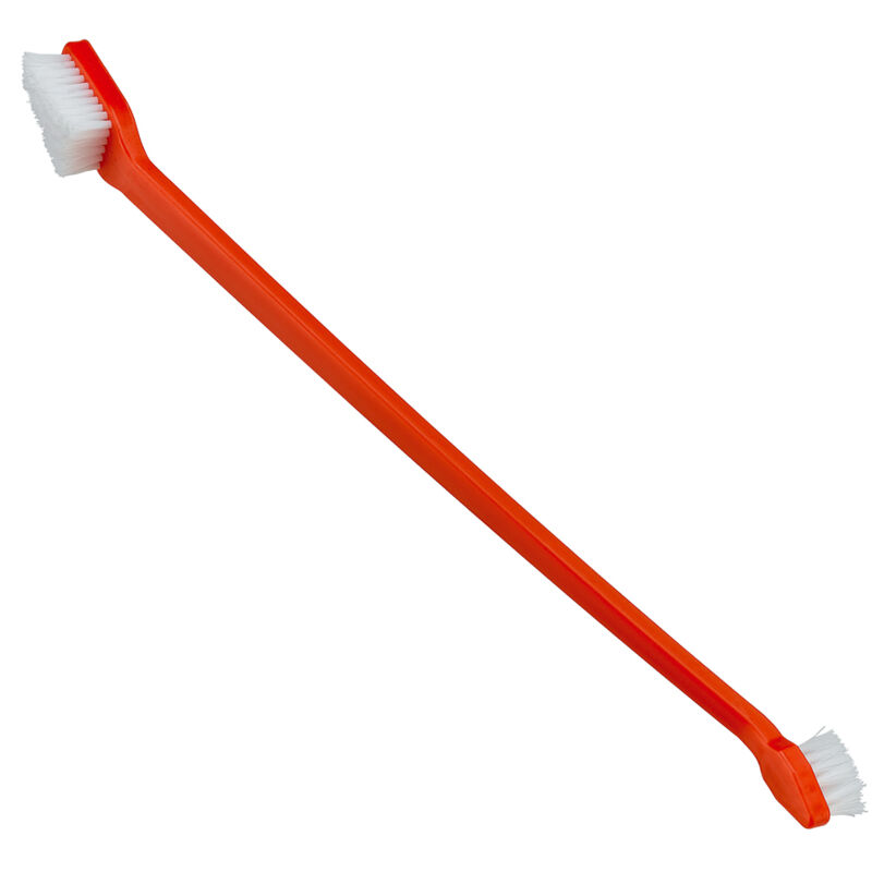 foto del prodotto ferplast gro 5939 spazzolino da denti doppio per cani . variante gro 5939 misure 2.3 x 19 x h 1.5 cm colori misti