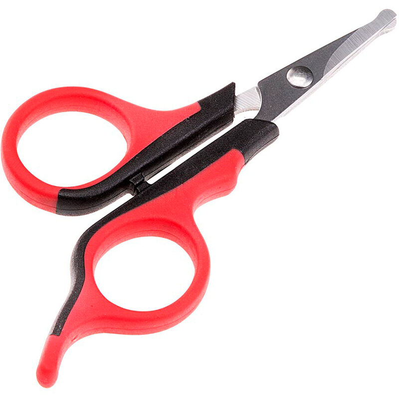 foto del prodotto ferplast gro 5997 forbice con lame lisce per cani e gatti dal pelo corto, medio e lungo . variante gro 5997 misure 12.4 x 6.9 x h 8 cm 