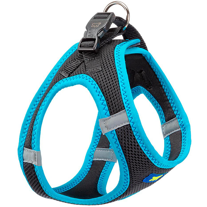 foto del prodotto ferplast kaori p pettorina traspirante per cani con inserti riflettenti. in vari colori e misure. . variante m misure a 32 34 cm b 44 48 cm