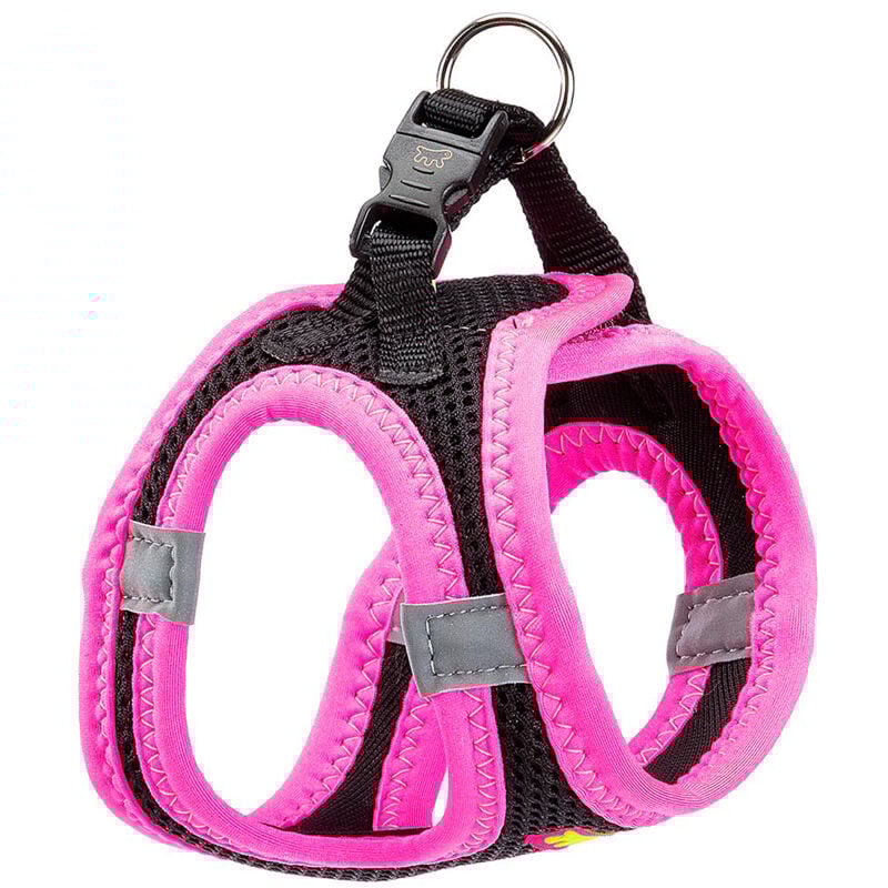 foto del prodotto ferplast kaori p pettorina traspirante per cani con inserti riflettenti. in vari colori e misure. . variante xxs misure a 24 28 cm b 28 32 cm