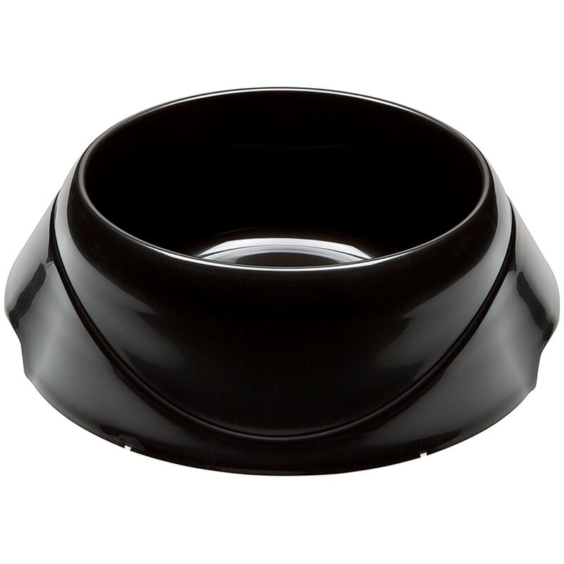 foto del prodotto ferplast magnus ciotola in plastica pesante, in vari colori e misure. variante 3 misure 32.5 x 34.2 x h 10.6 cm 3 l nero