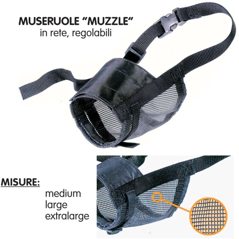 foto del prodotto ferplast museruola muzzle net medium i