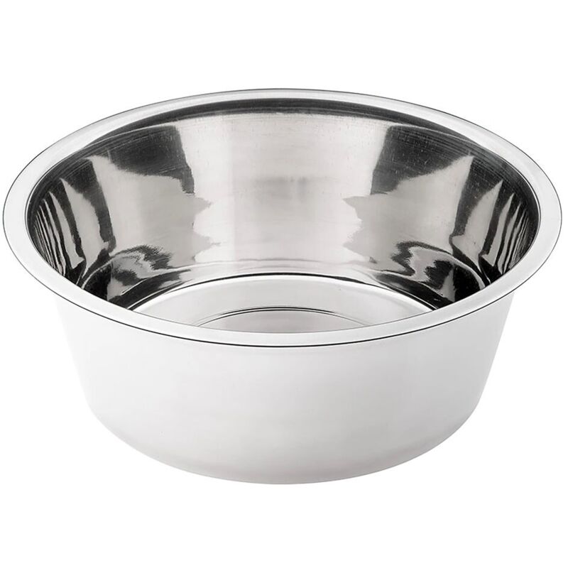 foto del prodotto ferplast orion ciotola in acciaio inox. 6 misure. variante kc 50 misure 13.1 x h 2.5 cm 0.25 l 