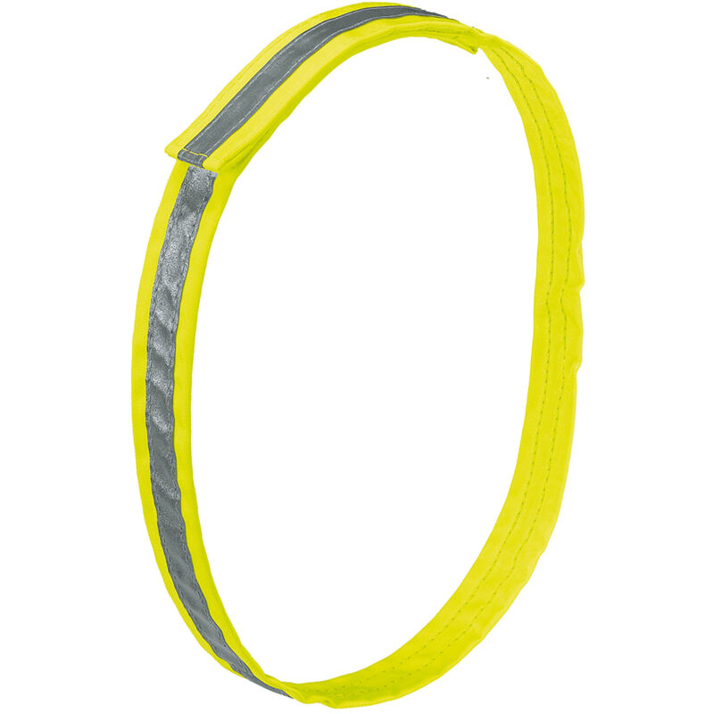 foto del prodotto ferplast reflex c sopracollare per cani in nylon riflettente. 4 misure. variante c25 61 misure a 46 55 cm b 25 mm giallo